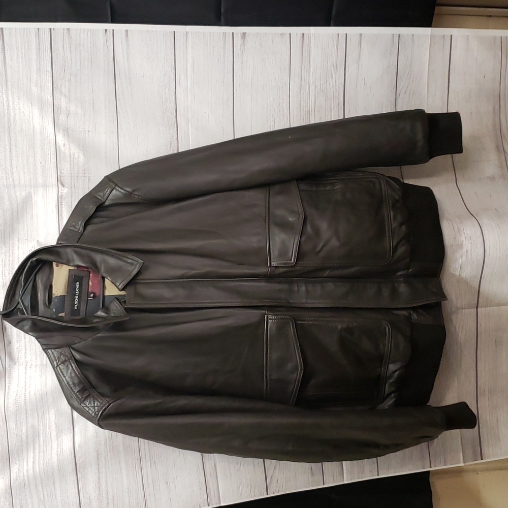 Mens Genuine Leather Jacket